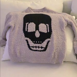 Oversized skull sweater
